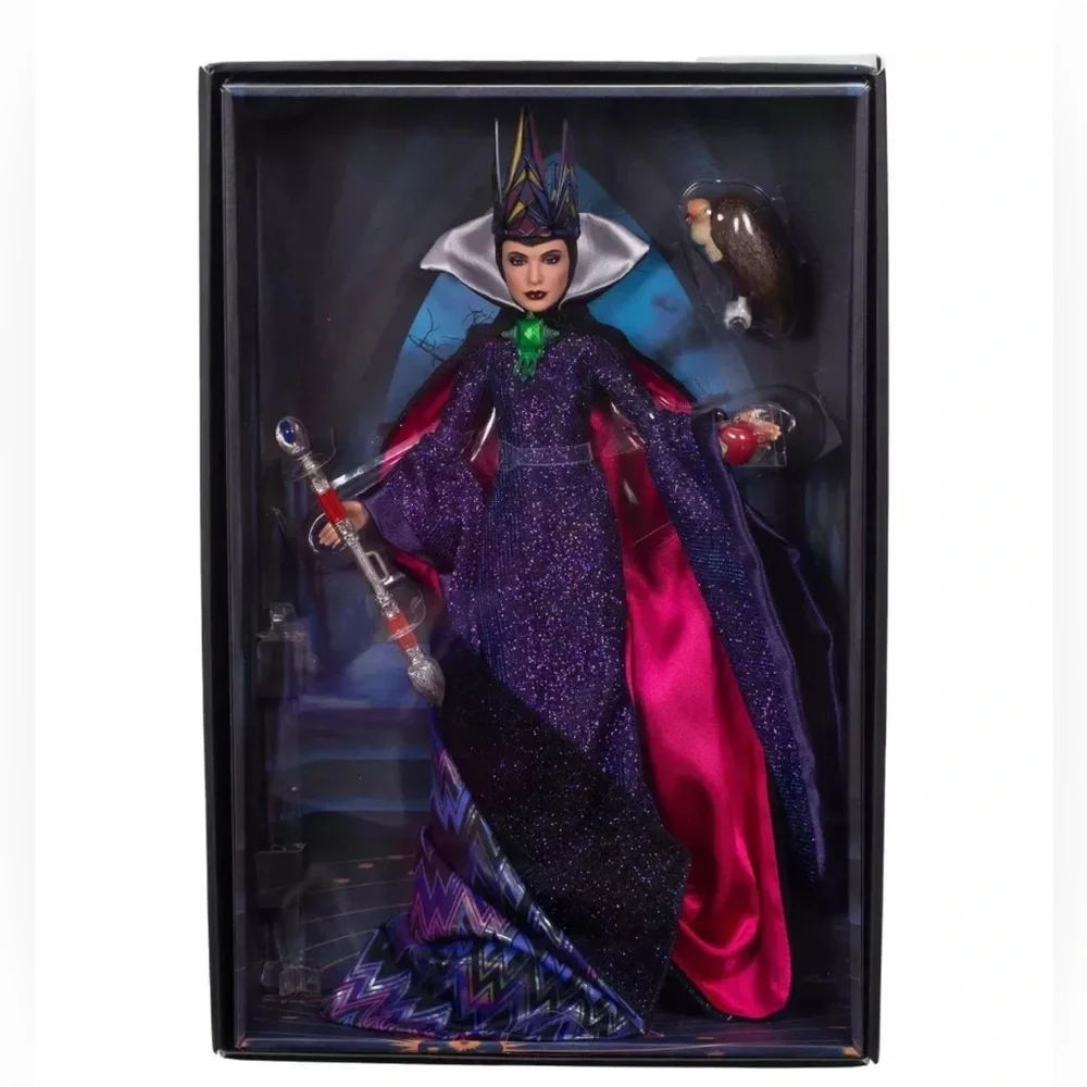 2025 Mattel Disney Snow White & Evil Queen Collectible Doll Set NIB🍎